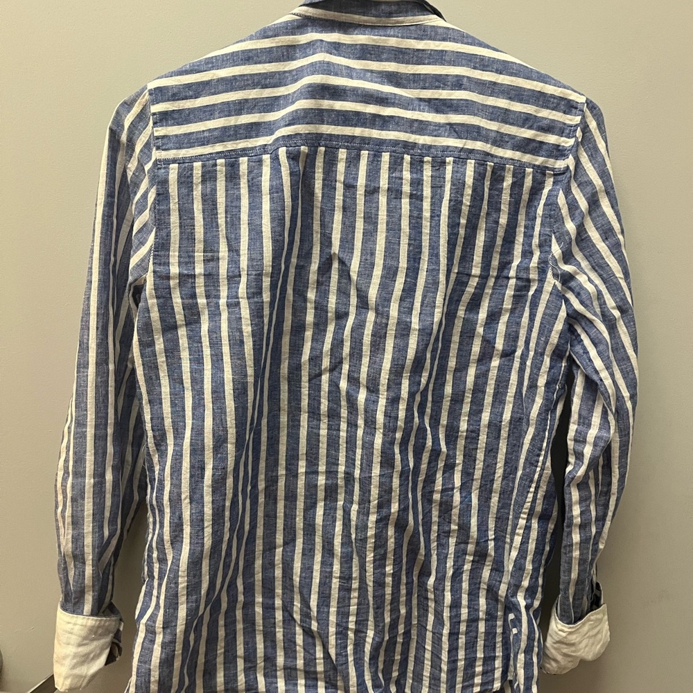 J Crew Linen Button Down - image 2